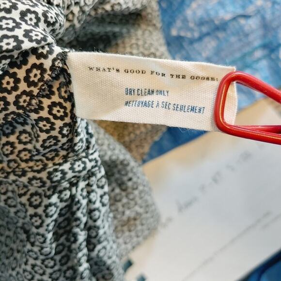 Anthropologie Leifsdottir Silk Short Sleeves Romantic Pullover Blouse Sz 12 - Picture 10 of 11